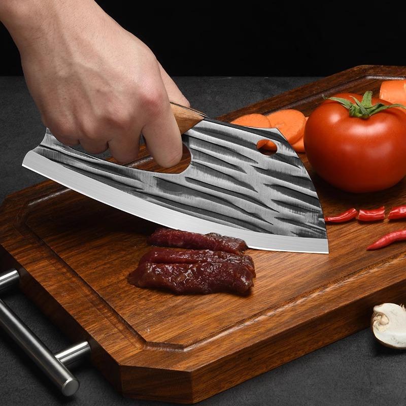 1pc Forged Kitchen Knife for Labor Saving Domestic Chef's Tool for Slicing Meat All-Purpose New Arrival