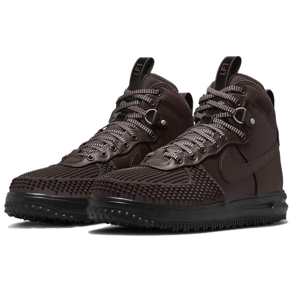 Nike Lunar Force 1 Duckboot 'Baroque Brown' (Unisex) Baroque Brown / Black / Metallic Silver / Baroque Brown Skateboard Shoes DZ5320 201