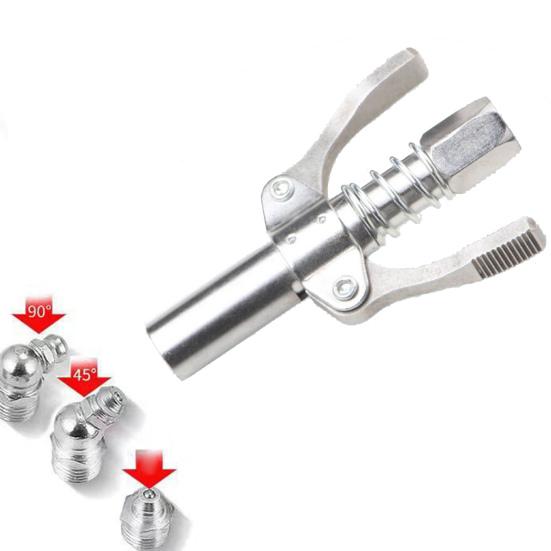 Сопло для смазки, Соединительное сопло, Высокое давление, Двойная ручка, Замок, Зажим, Смазочное сопло, Поставка с завода