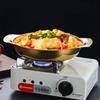 Сковороды для паэльи из нержавеющей стали с плоским дном и ручками, кастрюля с антипригарным покрытием, кастрюля для готовки, кухонная утварь, кухонная утварь