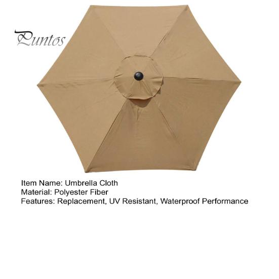 200/300 см сменный навес для зонта, водонепроницаемый, для наружного сада, патио, заднего двора, рынка, сменный верх зонта, тканевый тент, чехол для зонта