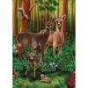 5D DIY полная круглая дрель алмазная живопись олень животное Алмазная вышивка набор крестиков мозаика подарок из смолы настенное искусство домашний декор