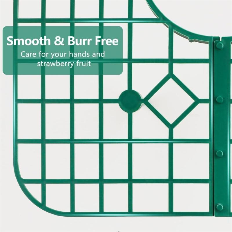 10 шт. Стеллажи для выращивания клубники Подставка-опора Защита Каркас для выращивания клубники Защитная поддон-опора для вьющихся растений