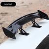 Car Universal Mini Spoiler Tail Wing Carbon Fiber Look Mini Modified Tail Wings Model Auto Styling Decoration Car Accessories