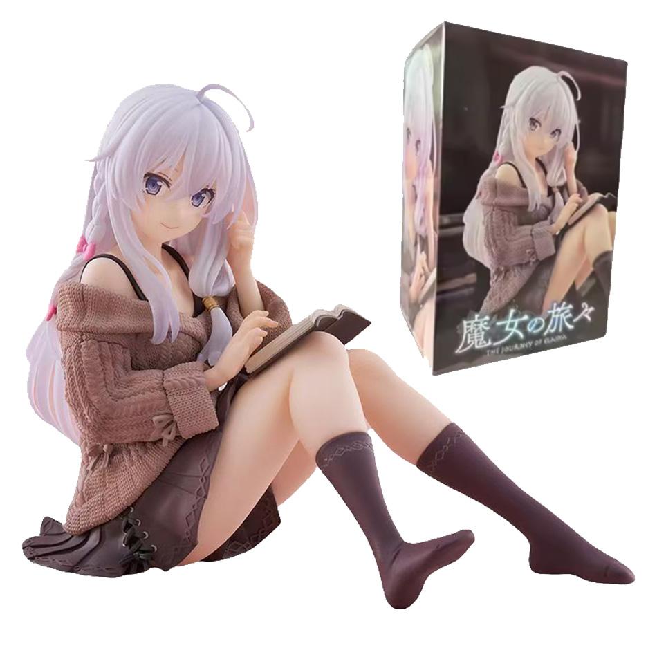10 см Путешествие Элайны Блуждающая Ведьма Аниме Фигурка Действия ПВХ Модель Кукла Коллекционная Игрушка Подарок