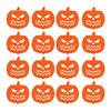 12Pcs Halloween Bat Spoon Fork Holder Spooky Pumpkin Skeleton Ghost Spider Black Cat Cutlery Felt Cover Holiday Party Dining Table Decoration