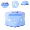 Детский кубический таймер Менеджер времени для учебы Пользовательская настройка времени Многофункциональный для кухни, класса