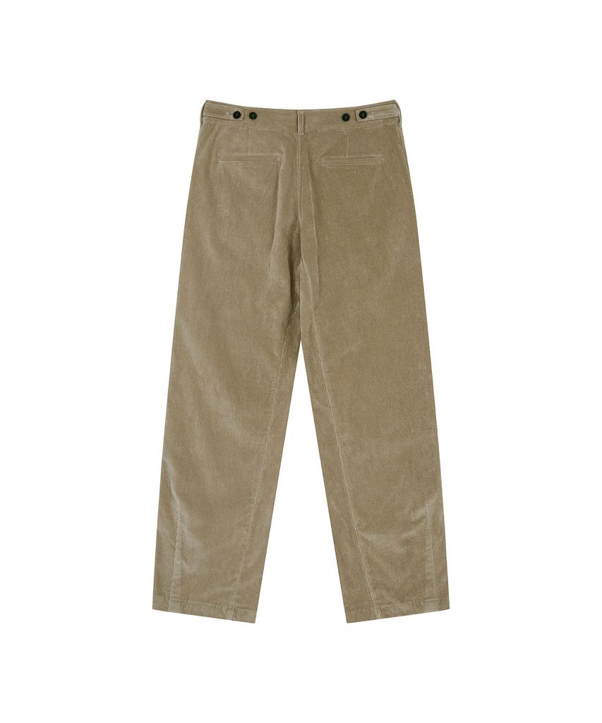 VIS A VIS Corduroy Pants (Beige)