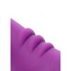 XR Brands - Triple Vibrating Silicone Strapless Dildo Royal