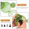 Ceramic Heat Emitter Pet Heating Lampshade Iron Mesh Dome Anti-scald Lampshade  Pet Coop