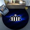 Atletico Talleres Design Round Rug for Livingroom,Bedroom, Palyroom, Chair Rug, Area rug, Circle Carpet, Large Size Fan Christmas gift