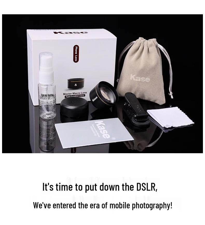 Kase Mobile Macro Lens: High-Definition External Lens for Apple and Huawei