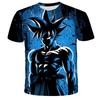 Летняя футболка Dragon Ball 2026 Детские Топы Футболка Аниме Фигурки Сон Гоку Супер Сайян Футболка Футболки для Мальчиков Детские С коротким рукавом