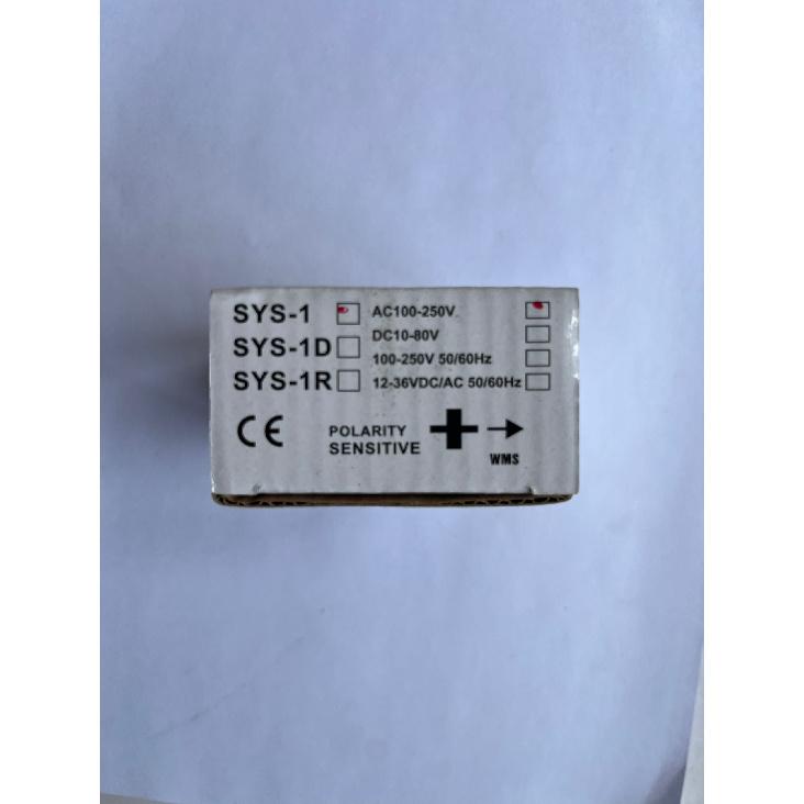SYS-1 DC10V-80V AC 100V-250V Protable Industrial Accumulating Timer Counter High-precision Digital Display Timer Hour Meter 1