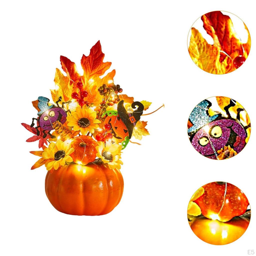 Halloween Pumpkin Artificial Ornament Fall Party Fake Pumpkins Model
