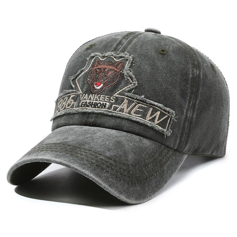 Новая бейсболка унисекс с вышитым леопардовым принтом для мужчин и женщин, для кемпинга, пешего туризма, рыбалки, папы, шляпы