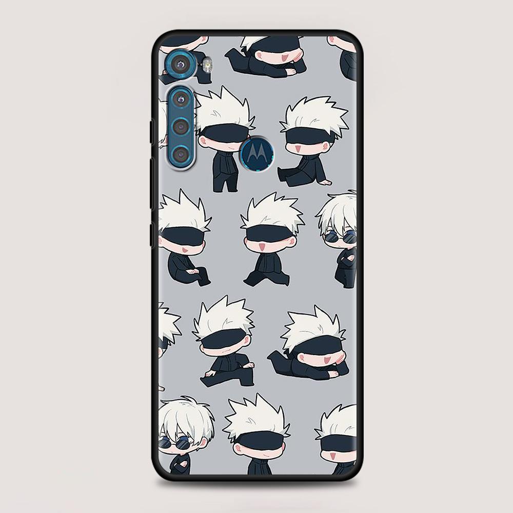Чехол Jujutsu Kaisen Anime для MOTOROLA One Fusion для Moto G10 G9 G8 Plus Play Power One G20 G30 G40 G50 G60 Edge 20, чехол для телефона