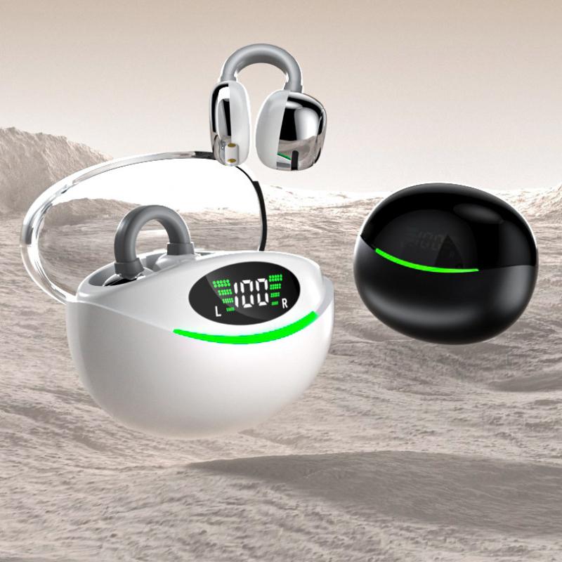 Новая открытая беспроводная беговая Bluetooth-гарнитура с ушным зажимом для длительного использования без вреда для ушей