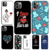 Чехол для телефона OPPO Reno 13 F 14F 12F 11F 8T 7 8 Lite 10 11 12 14 OPPO Find X5 X6 X8 X9 Pro с рисунком Медсестра Медицинское Здоровье Сердце