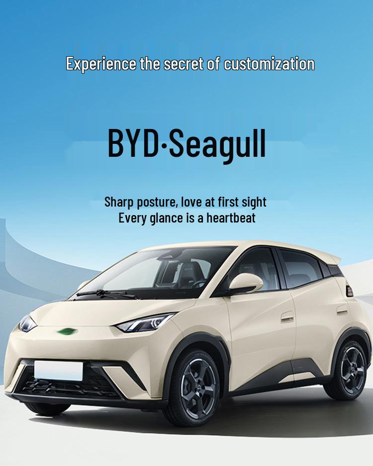 Чехол на сиденье автомобиля BYD Seagull - Полное покрытие, Кожа, Всесезонный, Издание 'Vitality Flying Free'