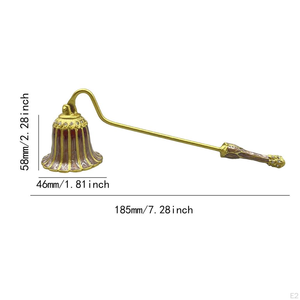 Гаситель свечей Гаситель фитиля Крышка Декоративный Европейский Инструмент для гашения Подарок для