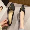 Fashion Summer Pointed Toe Woman Flats Young Comfortable Trend Shoe On Promotion Chic and Elegant Popular Slip-on Office Shoes for Women
