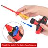 1000V with Phillips Slotted Torx Bits CR-V Magnetic Tip T-shaped Screwdriver Kits Electronic Insulated