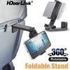 HdoorLink Держатель для телефона в самолете, портативная подставка для путешествий, настольная подставка для полета, складная регулируемая вращающаяся подставка для селфи, подставка для сиденья в поезде