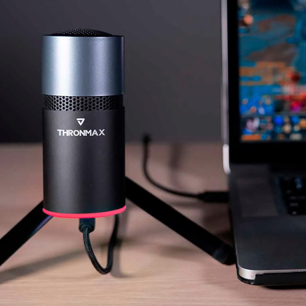 USB-микрофон THRONMAX M8 MDRILL PULSE идеально подходит для игр и онлайн-трансляций []