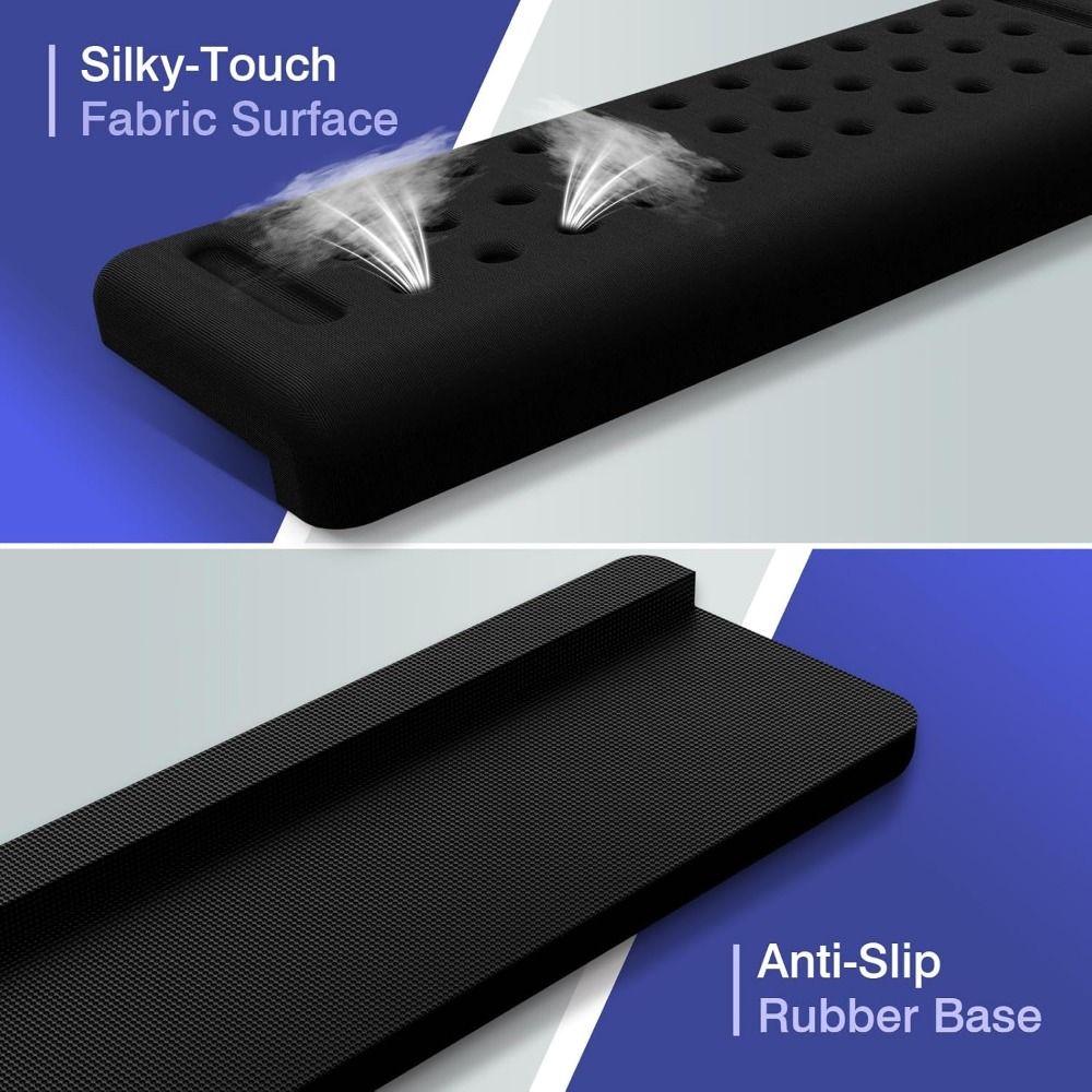 Soft Cushion Elbow Support Padding Black Keyboard Hand Rest Non-slip Arm Cushions  Relax Wrist