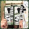 Wrist Strap Durable Phone Case For Nokia 6.2/7.2 Cartoon Fashion Design Waterproof Shockproof Panda Wristband Anti-dust
