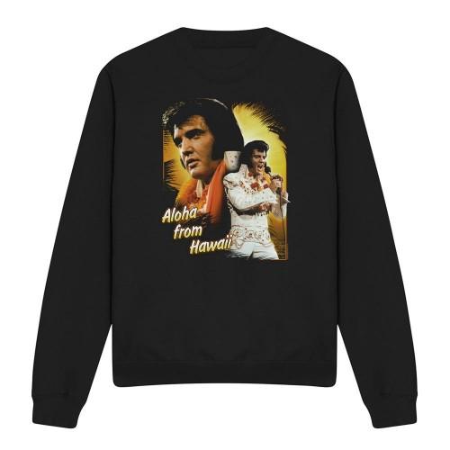 Elvis Presley Unisex Adult Aloha Sweatshirt