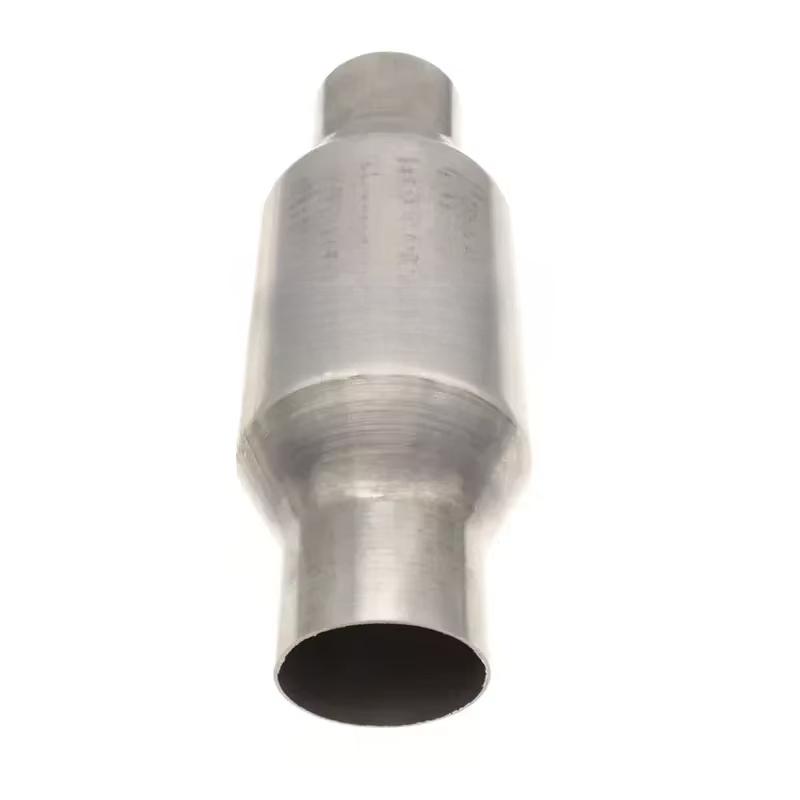2"/2.25"/2.5"/3" 200-Cell High Flow Stainless Metallic-Core Race Catalytic Converter Catalyst Euro1