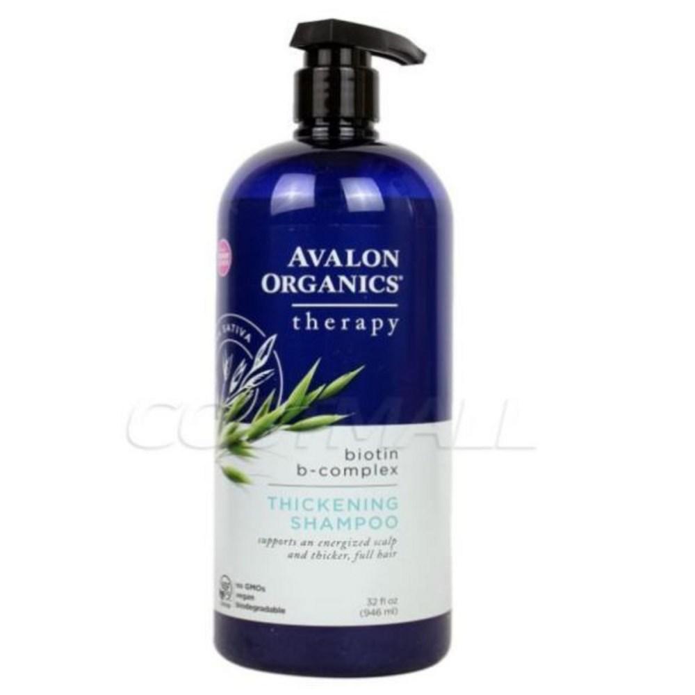 Avalon Organics Biotin Shampoo 946ml Hair Strengthening Scalp Care 1 pcs