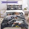 Ronaldo's Cb7 Ronaldo Celebration Bedding Set, Breathable Duvet Cover with Pillowcases, Soft Bed Linen for Bedroom Home Decoration, Perfect Festival B
