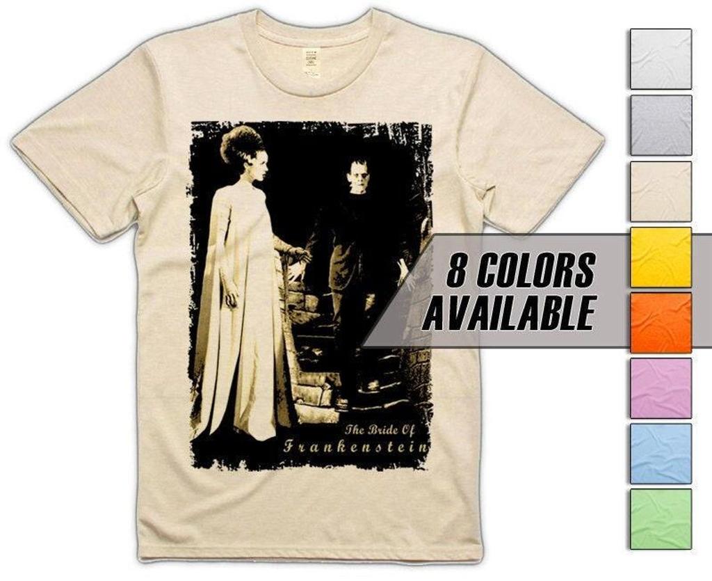 The Bride of Frankenstein V7 Men's T-Shirt all sizes S-5XL 8 Colors available