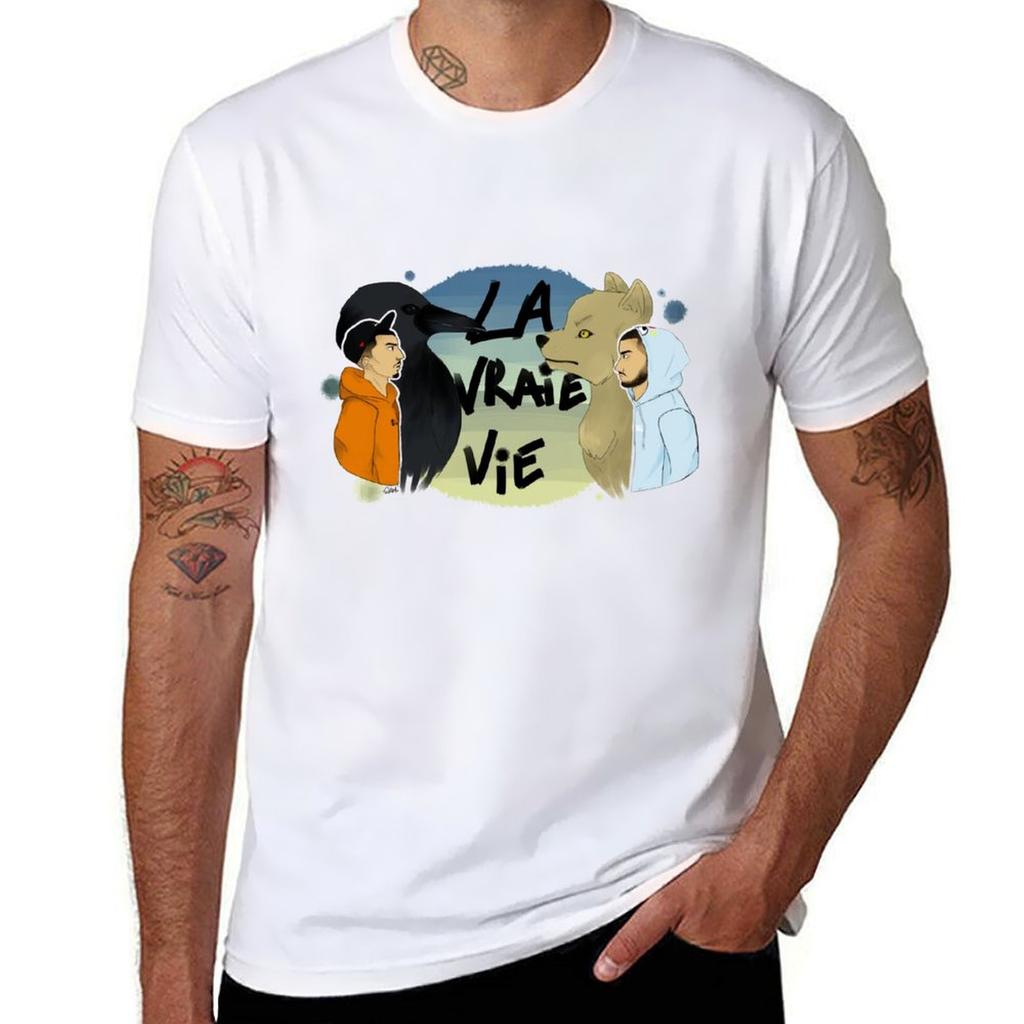 The True Life Bigflo And Oli Tshirt Stain Resistant Casual Tee