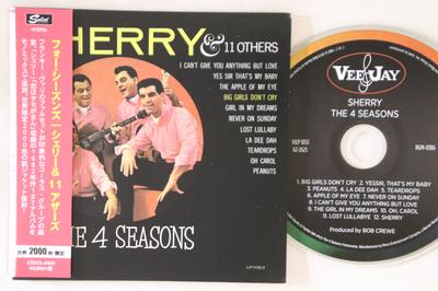 CD 4 SEASONS - Шери и 11 других (Бумажный рукав) CDSOL8468 SOLID 2015 Япония Оби Поп Б/У