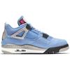 Air Jordan 4 Retro University Blue Men Sneakers Tech-Grey White Black CT8527-400