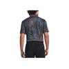 Under Armour Узорчатая повседневная быстросохнущая рубашка-поло для гольфа, мужская, черная 1378677-005