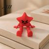 Красочные Пластиковые Фигурки из PLA, Фигурка Садовый Гном, Серия Подвижных Фигурок, Печать 3D, Настольная Игрушка, Забавные Гаджеты от Скуки, Креативное Коллекционное Украшение
