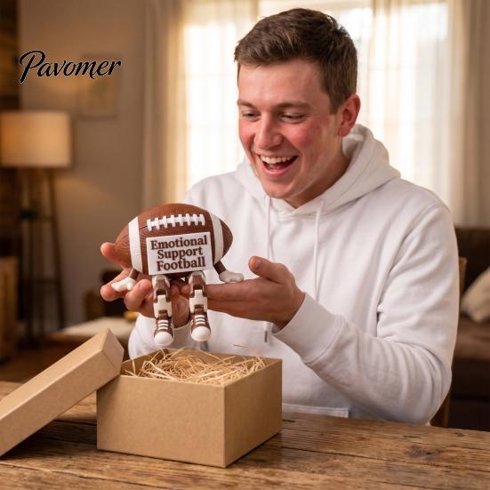 Baseball Collectible Decor Ball Buddy Figurine with Articulated Legs, Desk Shelf Sitter Statues, Sports Room Table Movable Joints Football/Tennis