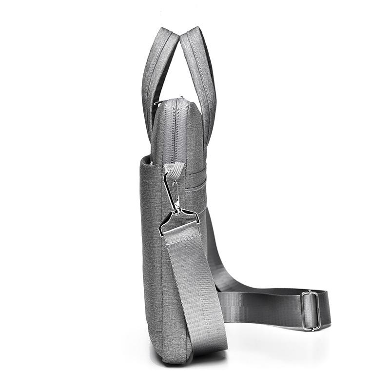 Мужской Портативный Мессенджер-Портфель - Большая Вместимость, Сумка для Ноутбука и Документов (13-15.6 дюймов)