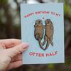 Funny And Whimsical Birthday Card Hand-Drawn Illustration For Gifting