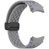 Спортивный ремешок No Gaps для Samsung Galaxy Watch 7 6 5 4 44 мм 40 мм Watch FE 40 мм 6 Classic 43 мм 47 мм 4 Classic 46 мм 42 мм Силиконовый ремешок Galaxy Watch 5 45 мм