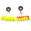 Fishing Stopper Mixed Color Oval Fishing Float Seven-star Float Floating Beans Fishing Float Bobber