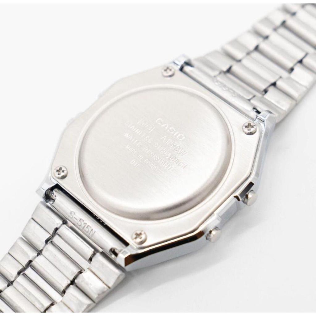 Б/у CASIO A158WA-1JH CASIO Collection STANDARD Кварцевые часы (Мужские часы)