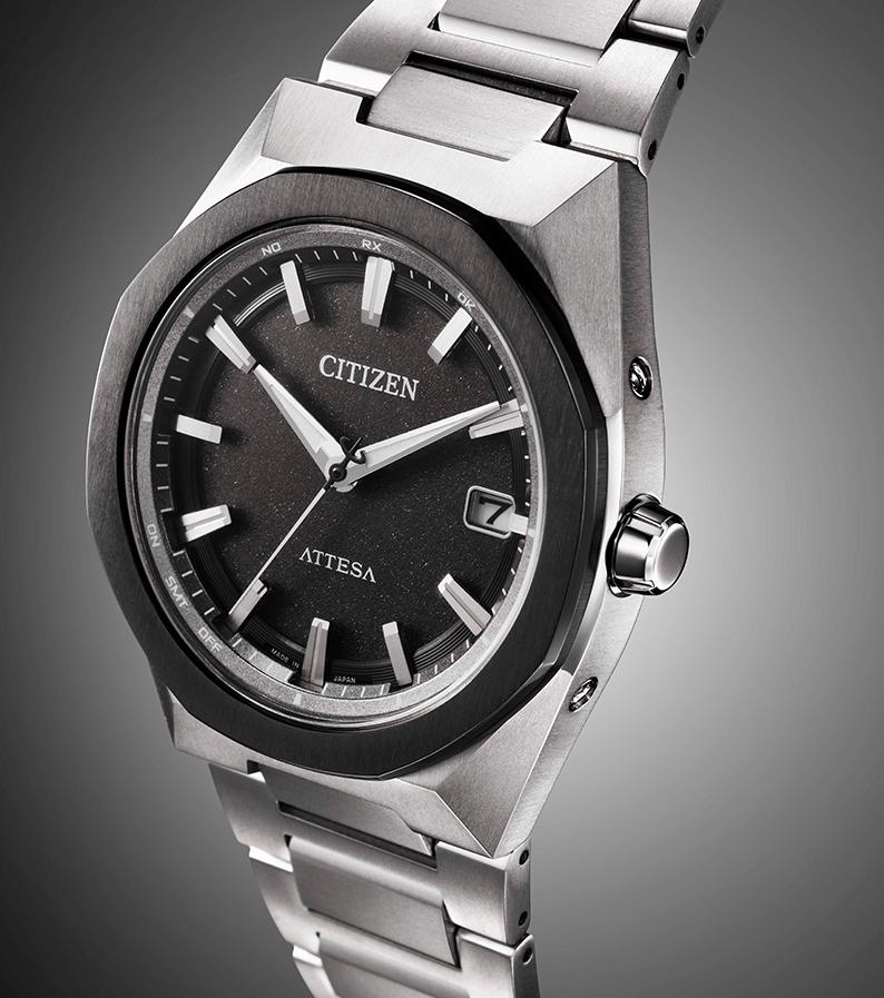 Citizen Радиоуправляемые мужские часы ATTESA Super Titanium Perpetual CB3044-55E