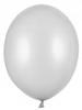 Metallic Silver Birthday Balloons 12cm 100pcs