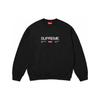 Supreme Established Crewneck 'Black White' Men's SUP-SS24-167